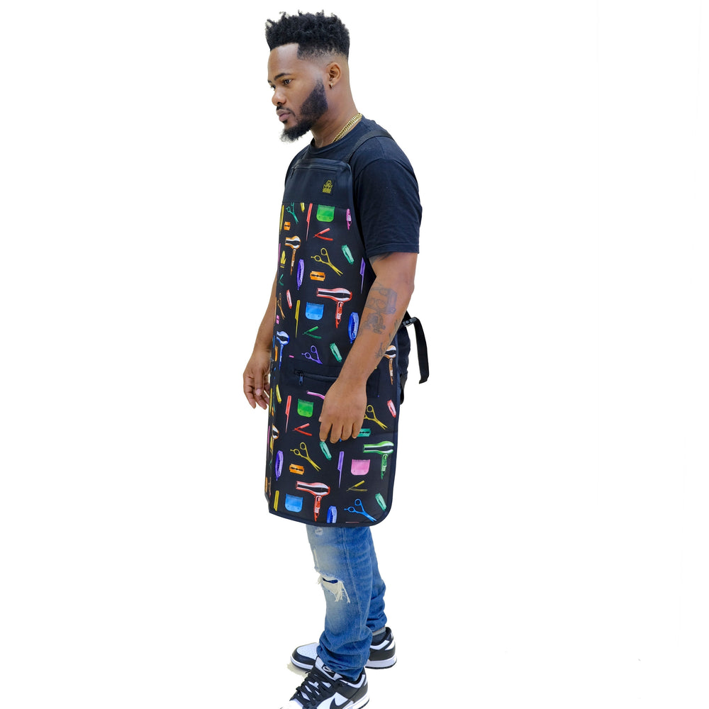 barber apron-  barber apron men- hair stylist apron- stylist  apron -aprons for barbers haircutting apron hair stylist apron unisex salon aprons coloring salon apron barber jacket haircut hairdressers barber apron for men aprons professional barber apron cutting apron for barber hairstylist aprons