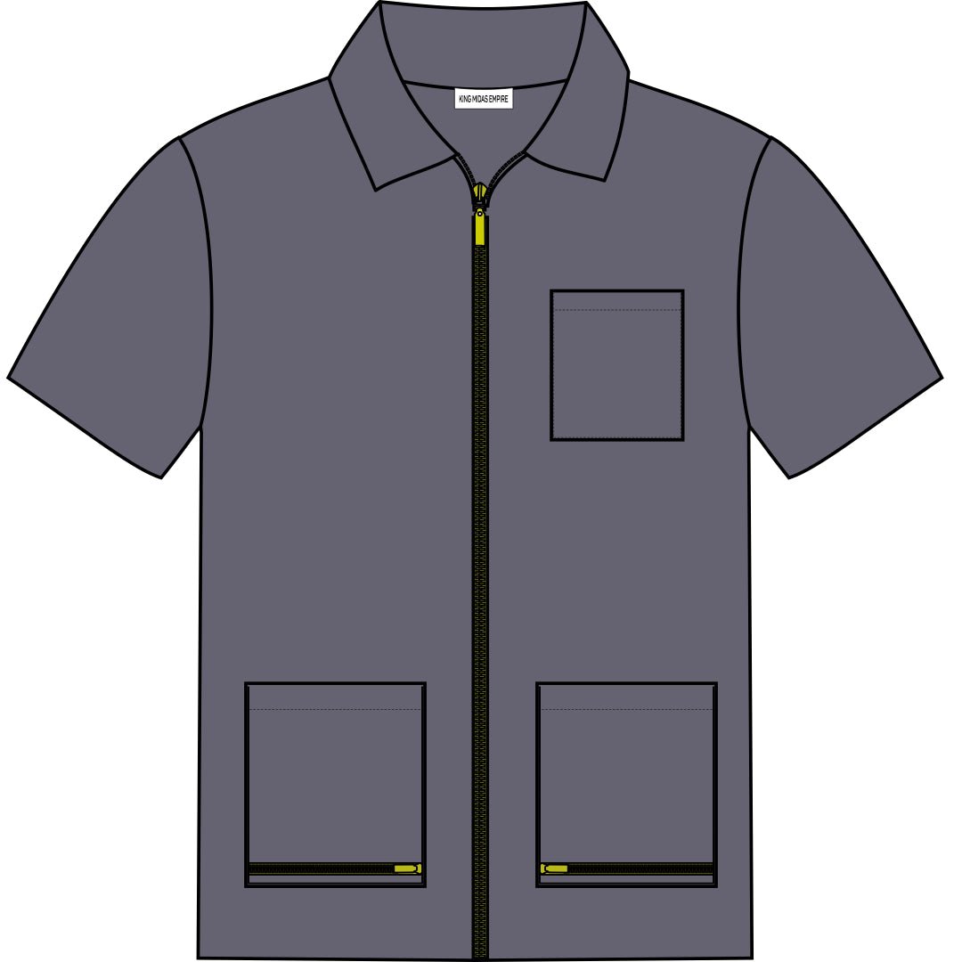 Custom barber jackets - personalized barber jackets - barber jackets with logo - custom barber jacket - custom barber smock