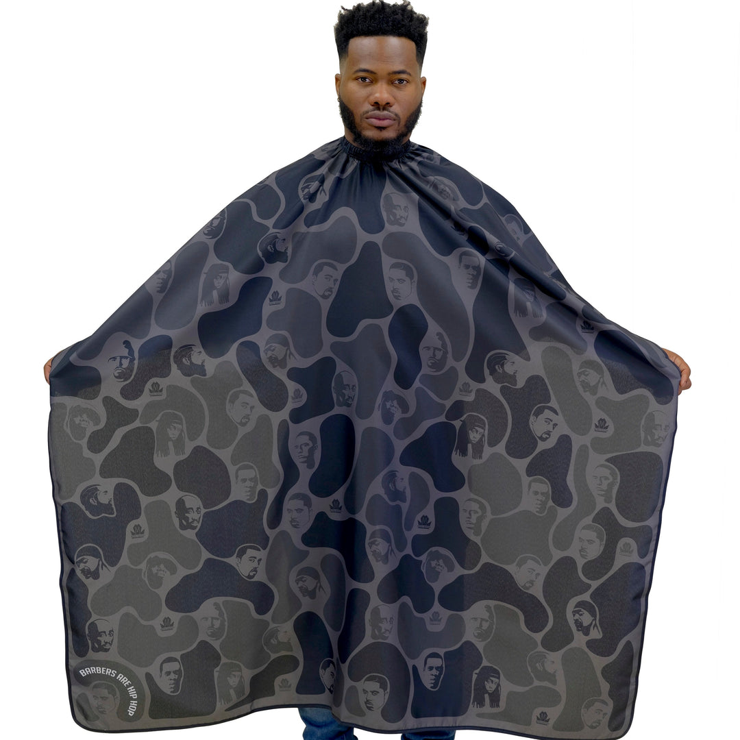 hip hop barber cape -biggie cape -nipsey hussle cape - barber cape- bandana barber cape- professional barber cape- barber cape supreme- gucci barber cape -barber cape target -king midas capes - king midas empire