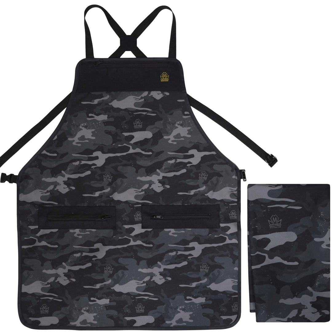 King Midas Camo Black Apron