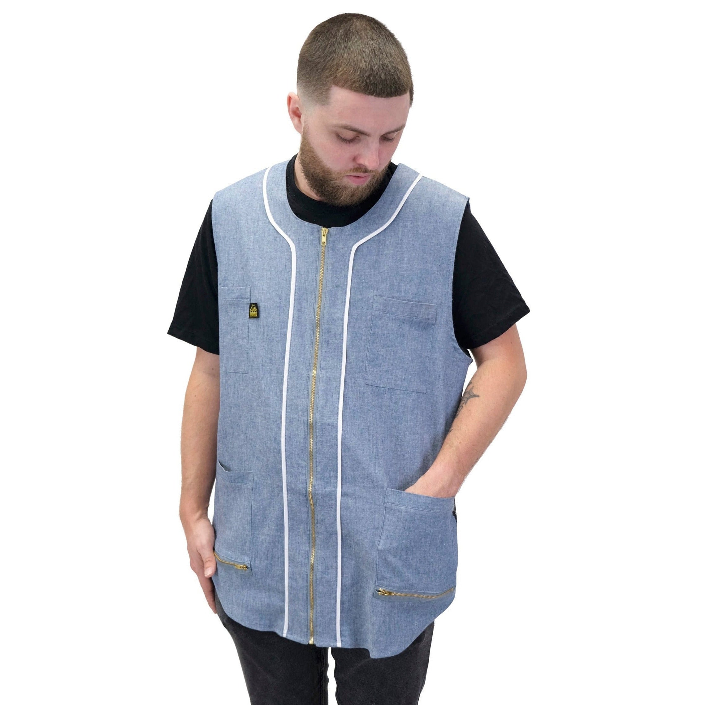 Barb Stud Trim Vest