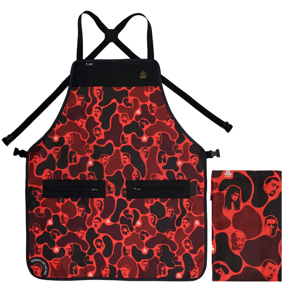 barber cape and apron- barber apron for men- barber apron and cape set - mens barber apron-apron for barbers -barber aprons