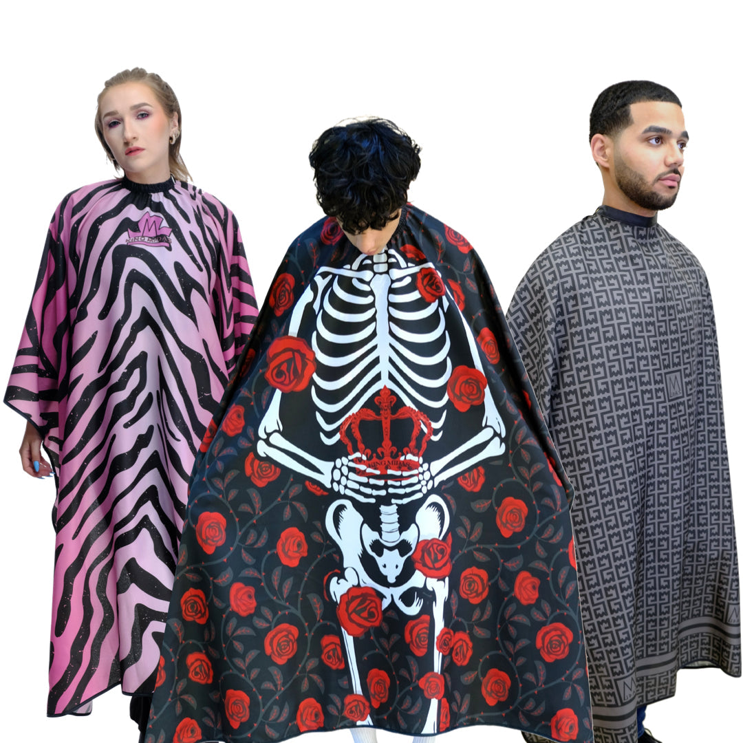 barber capes- barber cape- hair styling capes - salon capes - barber capes for men - hair cutting capes - salon capes 