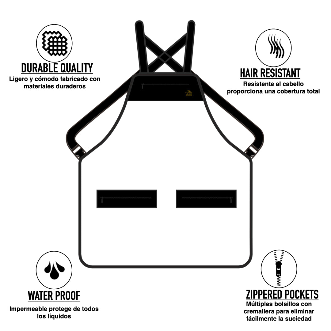 Infinity Crown Barber Apron Collection