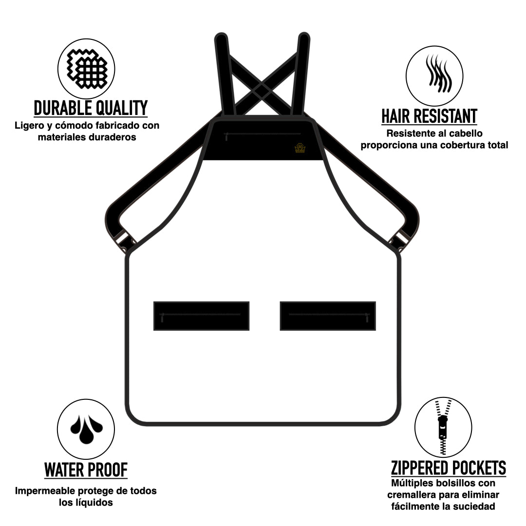black barber apron - barber apron- apron for barbers- barber aprons- best barber apron- barber apron- barber apron for men- barber apron designer- black barber apron-barber apron for sale - mens barber apron-apron for barbers -barber aprons -hair stylist aprons- best barber apron- hair cutting apron - the barber apron- king midas barber apron