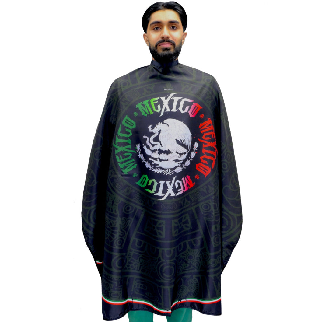 aztec barber cape- mexico flag barber cape- mexico barber cape- king midas mexico flag barber cape-mexico flag pro cape- capa de mexico- aztec barber cape