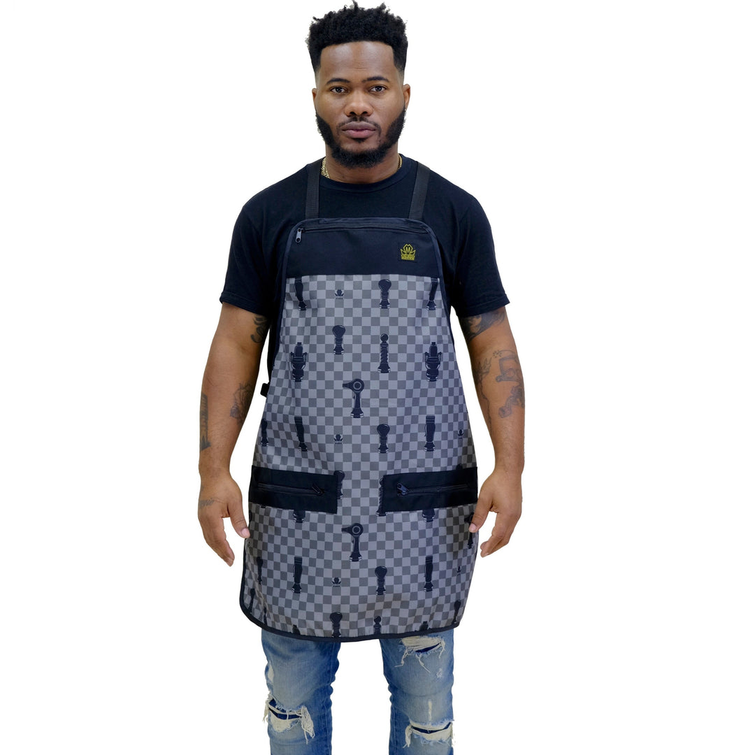 Barber Apron - King Me product view