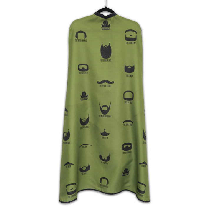 Mustache barber cape- beard barber cape- barber capes- barber cape for men