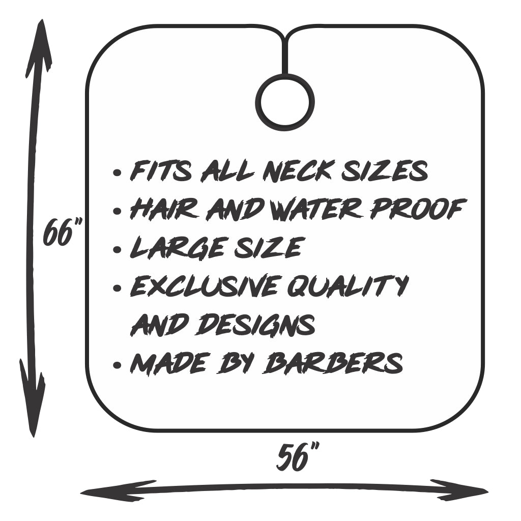 barber apron and cape set- barber cape and apron combo- barber cape-- barber apron for men- barber apron designer- black barber apron-barber apron for sale - mens barber apron-apron for barbers -barber aprons -hair stylist aprons- best barber apron- hair cutting apron - the barber apron- king midas barber apron