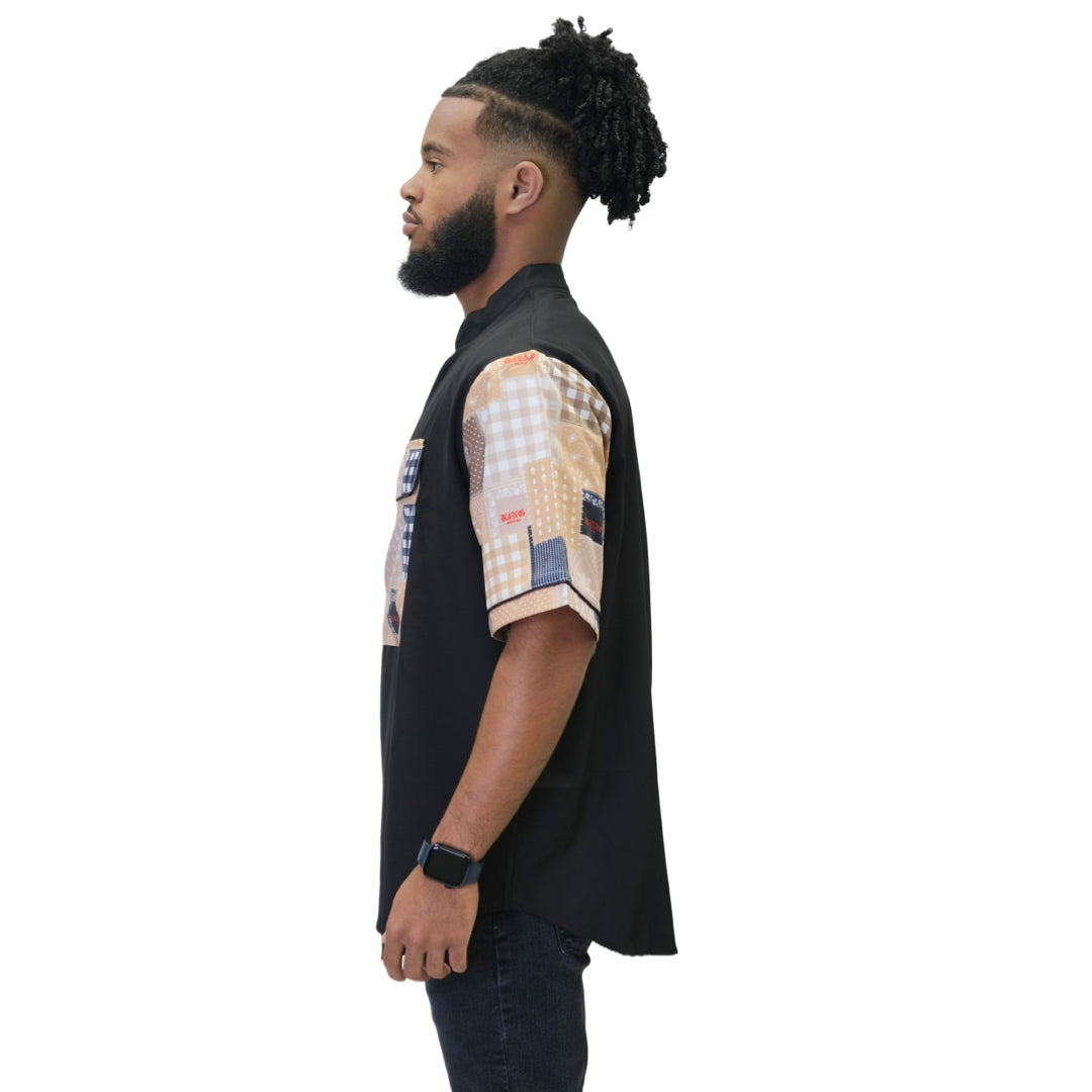 Barber Smock - Old New York- Royal 4 Life Edition