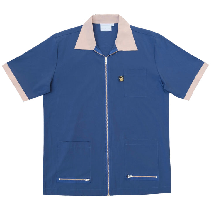 navy blue barber jacket-  barber jacket - barber jacket for men