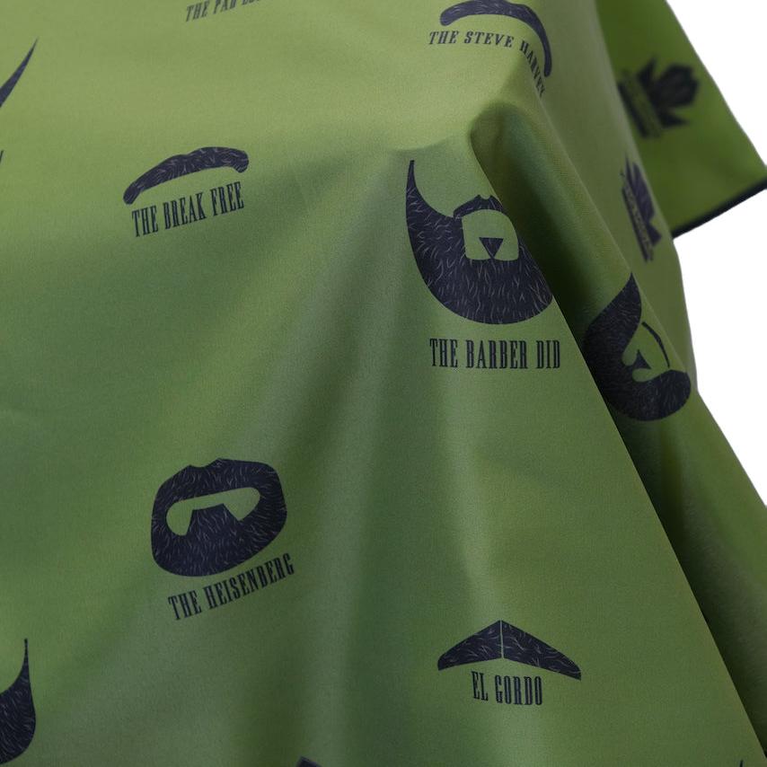 barber cape - barber capes for men-Mustache barber cape- beard barber cape- barber capes- professional barber capes