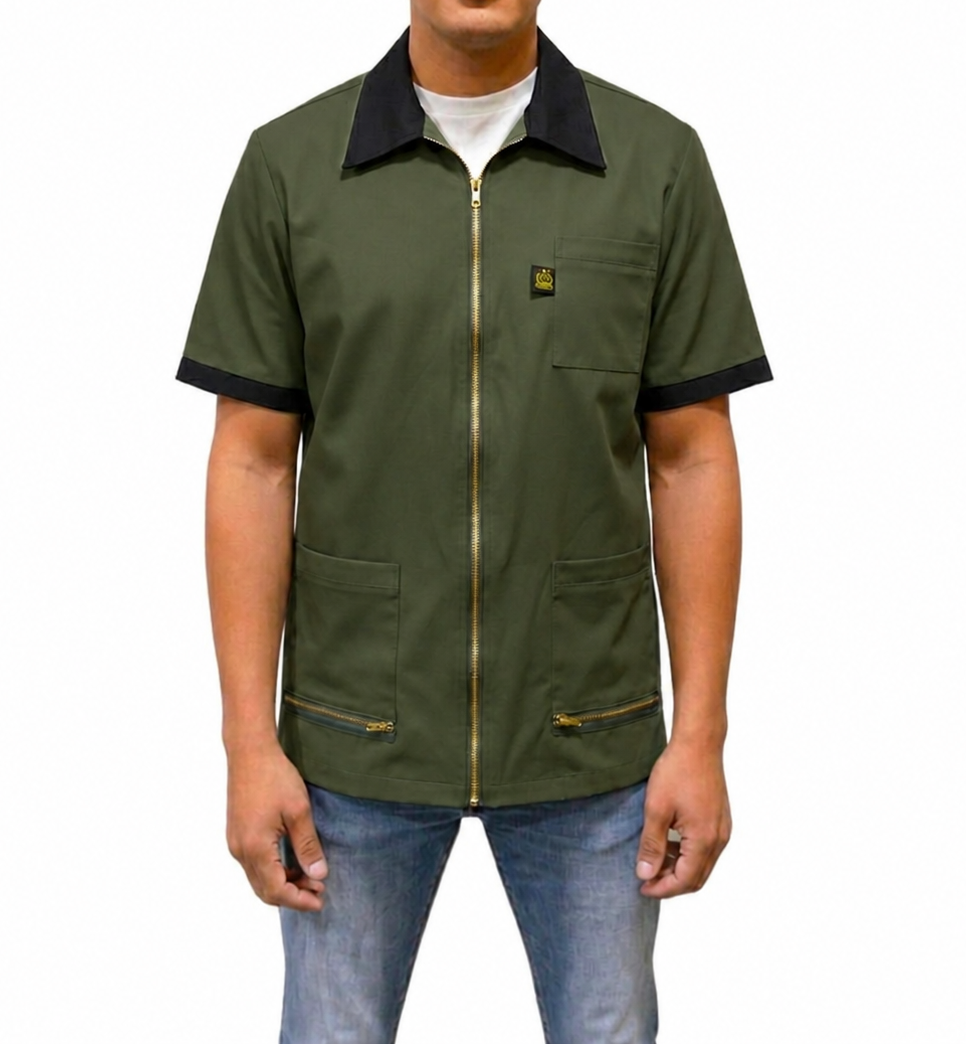 barber jackets - Barber Jacket for men - Barber jacket -Barber smock- Barber smocks - barber jacket men - barber jackets green - barber smock green