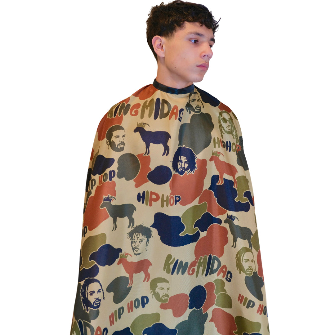 barber capes - barber cape- barber cape for men- cape for barber - hip hop barber cape - king midas cape hair cutting capes- 