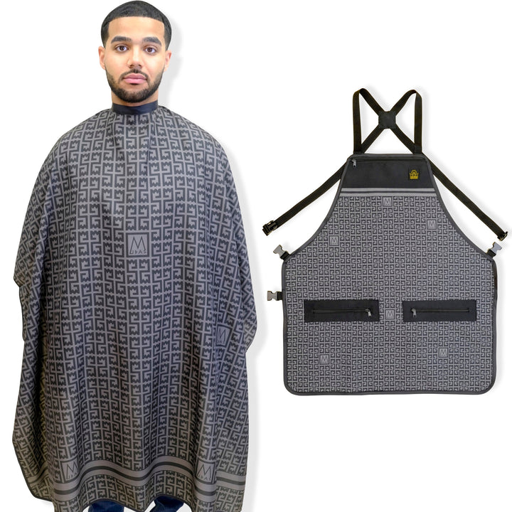 Infinity Crown Barber Cape Collection