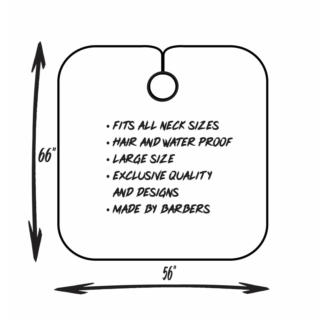 hair stylist cape- salon cape- hair styling cape - leopard print hair stylist cape- leopard barber cape- hair cutting cape 