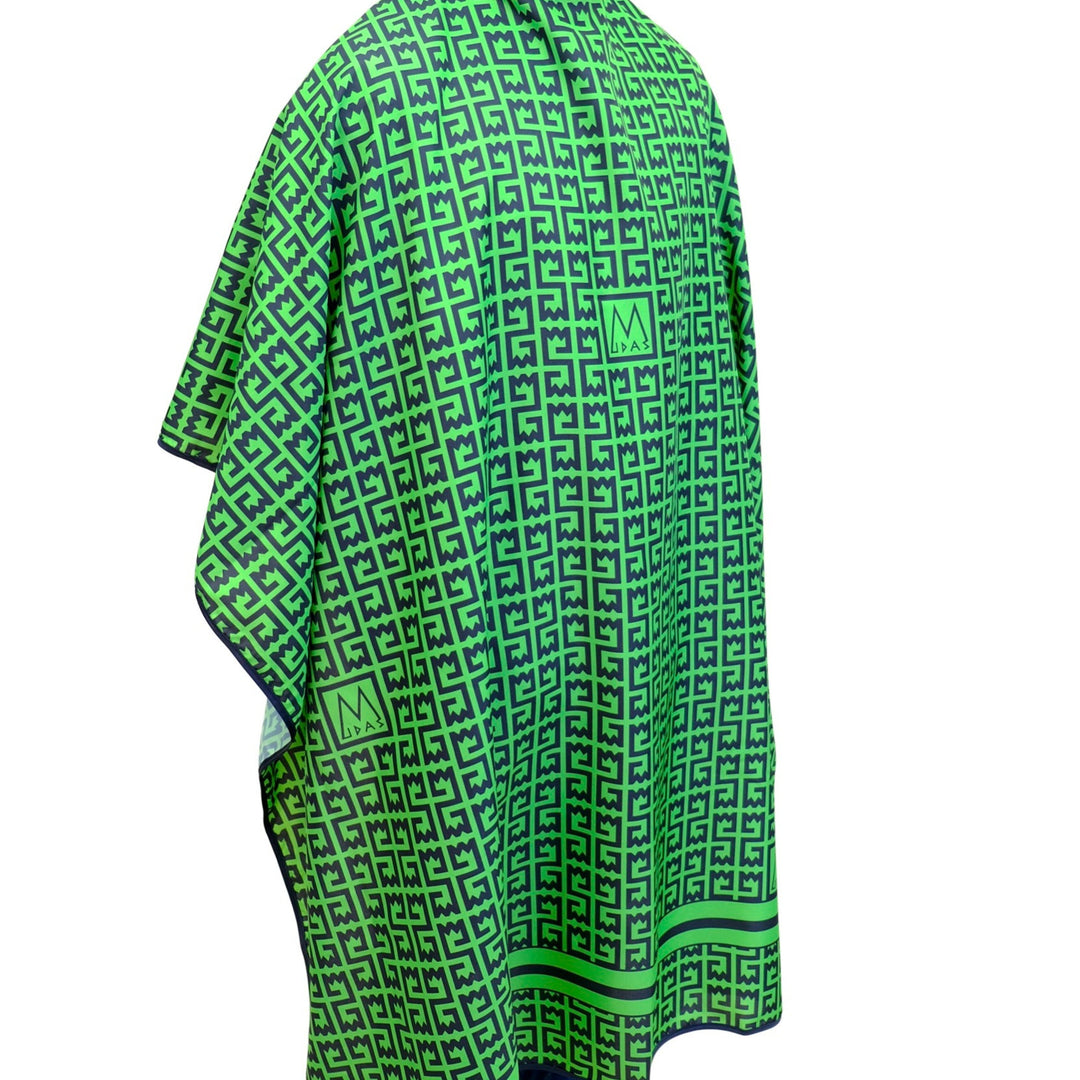 barber cape- hair stylist cape- barber cape for men -hair cutting cape- barber capes -professional barber cape -custom barber cape -king midas cape