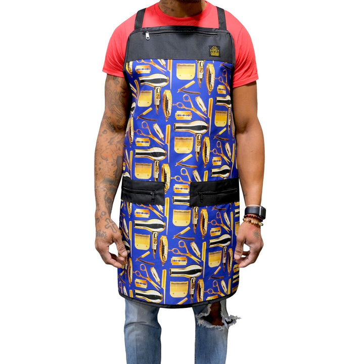 barber apron-  barber apron men- aprons for barbers- hair cutting apron hair stylist apron - unisex salon aprons - salon apron - barber apron for men- professional barber apron hair stylist aprons