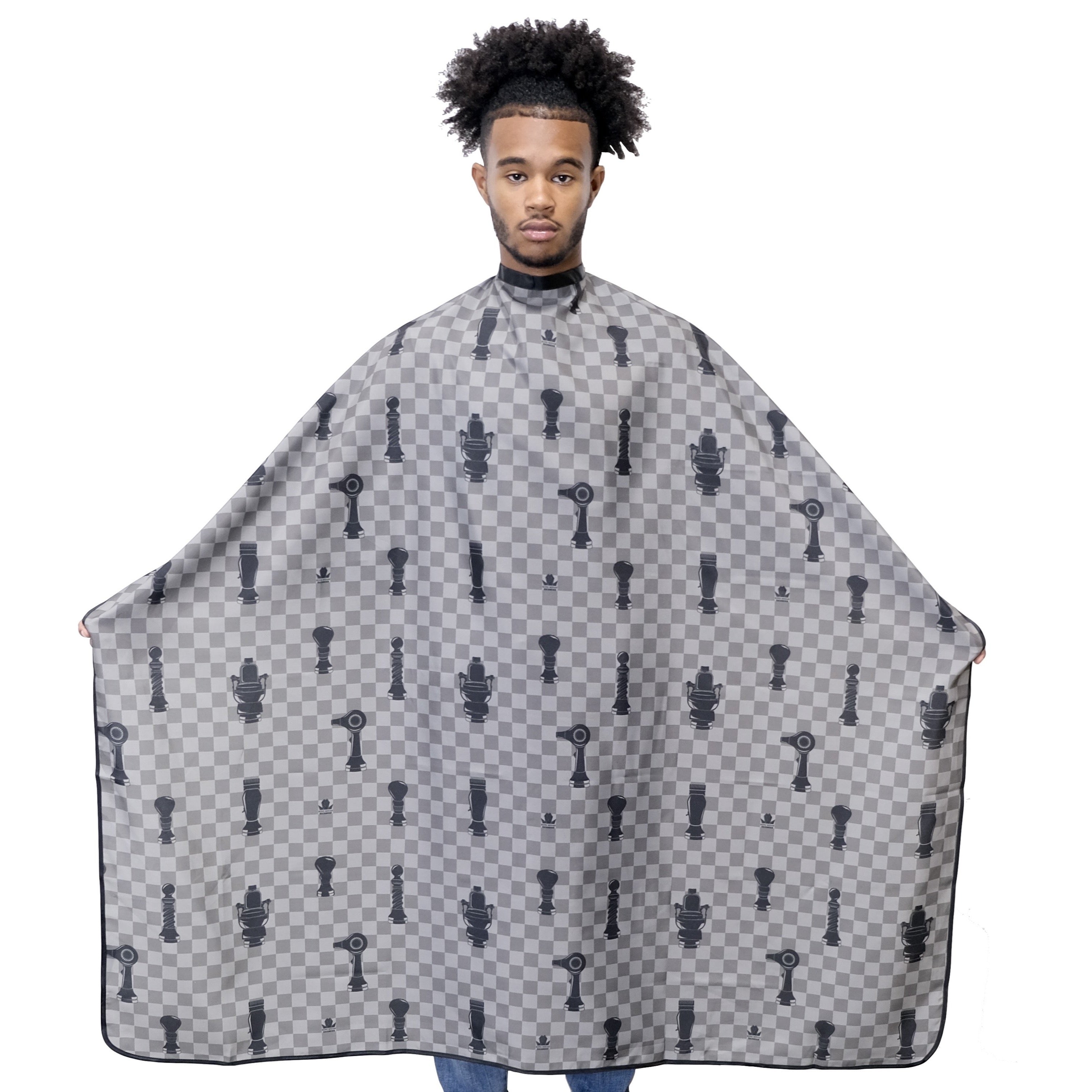 King Midas Empire Large Barber Station Mats - Antistatic & Stain Resistant Rubber