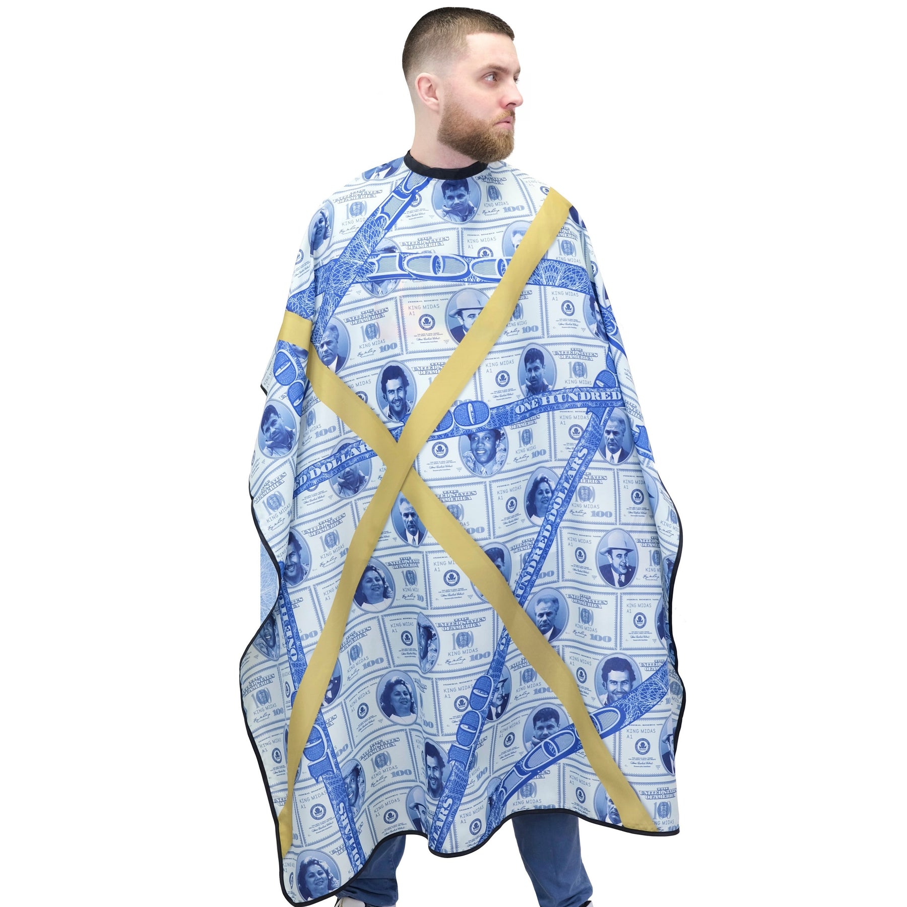 Infinity Crown Barber Cape Collection – King Midas Empire