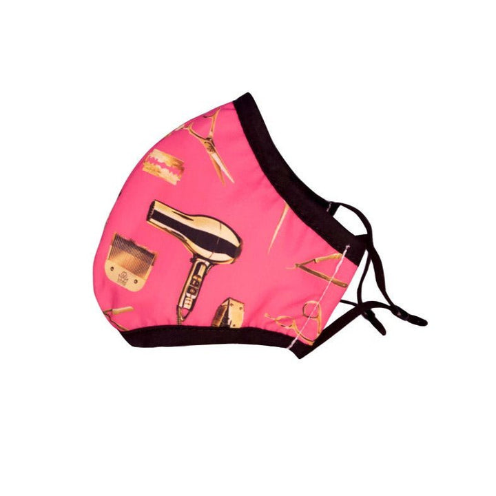 Stylist Face Mask Pink Hair Stylist Face Mask Design by Professional Barber – King Midas ...