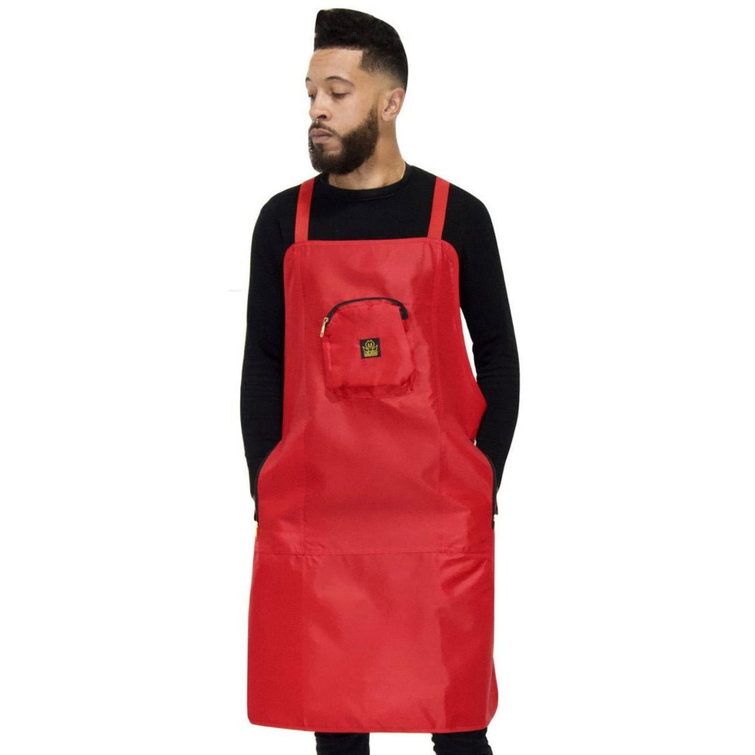 Barber aprons - hair stylist aprons - Hair Cutting Apron -  Barber Apron Hair Stylist Apron with Pockets - salon Apron 