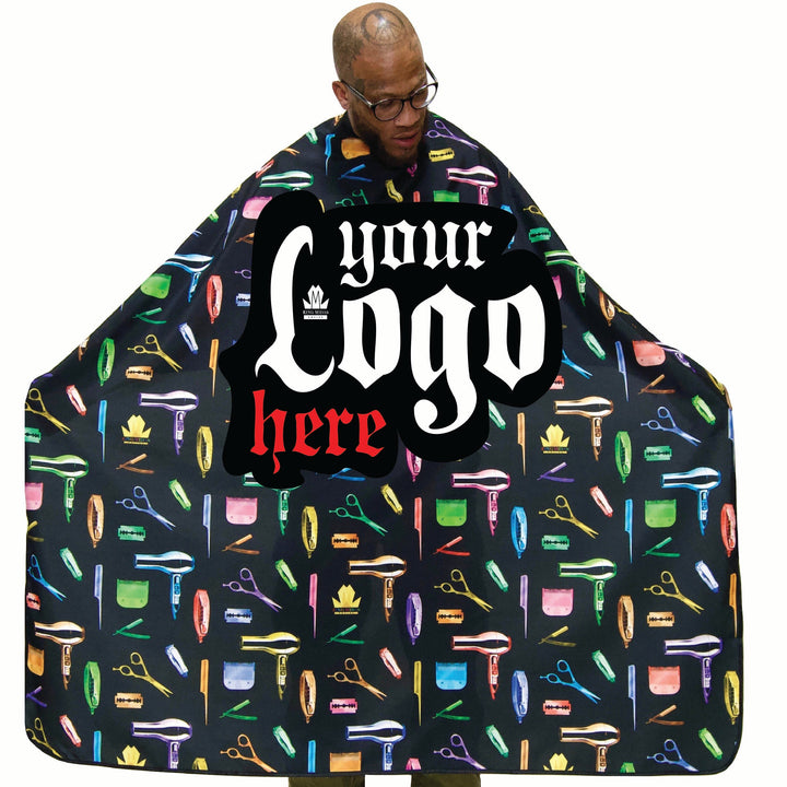 custom barber cape- custom cape for barber- barber cape custom- custom barber cape with logo- personalized hair cutting cape- personalized barber cape-custom barber capes with logo-personalized salon capes
