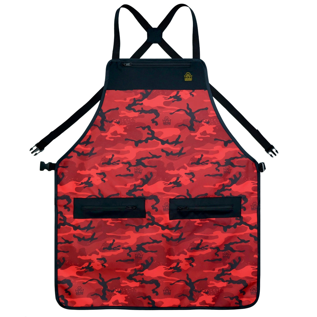 camo barber apron - barber aprons- barber apron for men- apron for barber - hair cutting aprons-  professional barber apron 