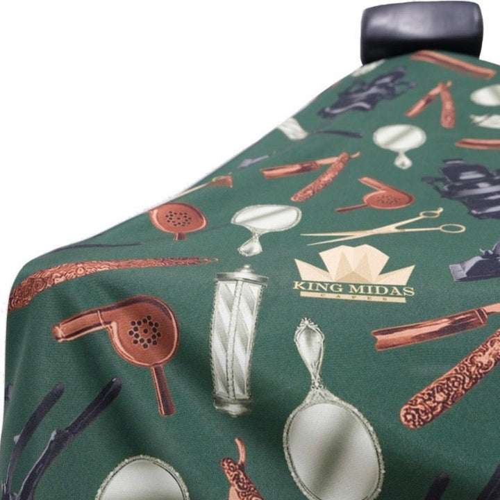 Barber Cape -Barber capes- Vintage Barber Cape - barber cape for men -barber cape with designs- barber cape for men